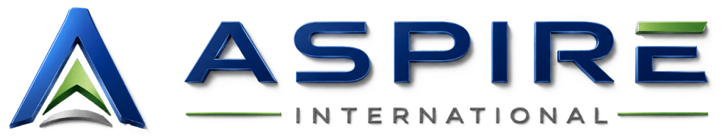 Brand New logo of Aspire International Company Punjab, India